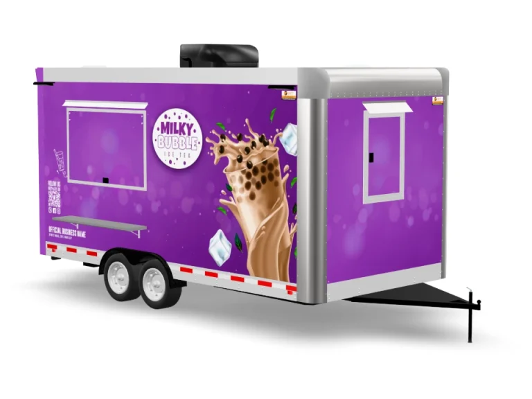 Bubble Tea Food Trailers