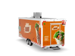 Custom 24ft Shawarma Food Trailer - image-139