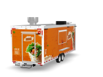 Custom 24ft Shawarma Food Trailer - image-140