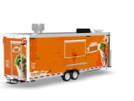 Custom 24ft Shawarma Food Trailer - image-142