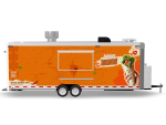 Custom 24ft Shawarma Food Trailer - image-144