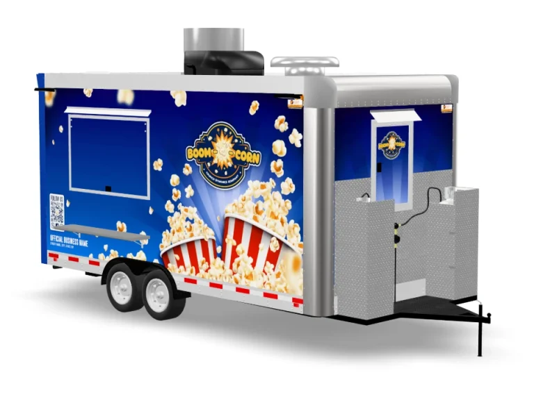 Gourmet Popcorn Food Trailers