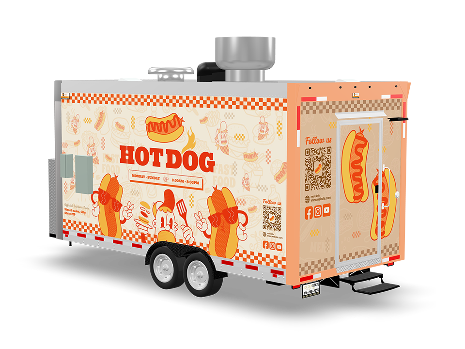 30ft Food Trailers For Sale - image-141