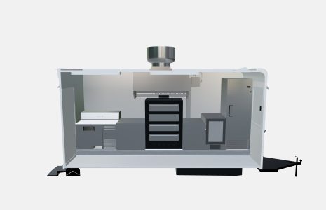 Custom 16ft Pizza Food Trailer