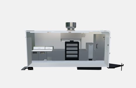 Custom 18ft Pizza Food Trailer