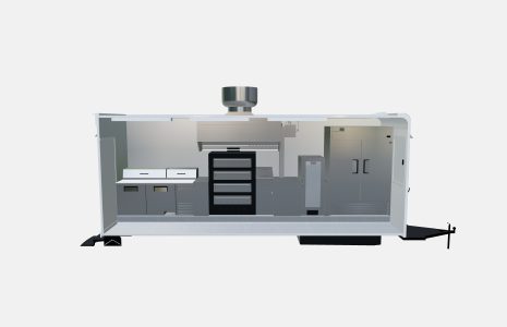 Custom 20ft Pizza Food Trailer