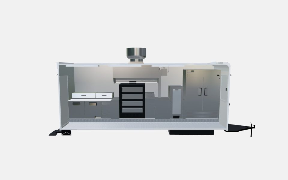 Custom 20ft Pizza Food Trailer - image-124