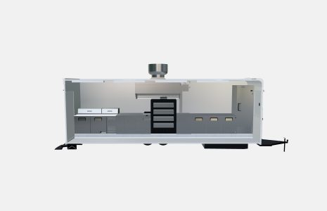 Custom 24ft Pizza Food Trailer