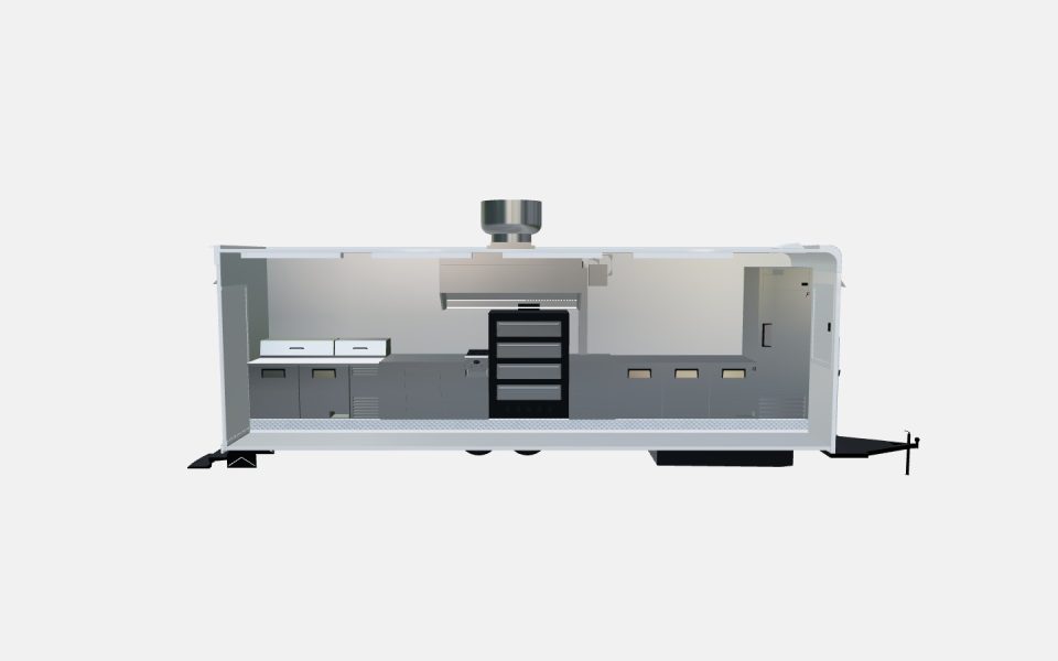 Custom 24ft Pizza Food Trailer - image-124