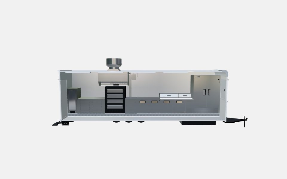 Custom 26ft Pizza Food Trailer - image-124