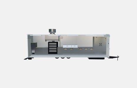 Custom 28ft Pizza Food Trailer