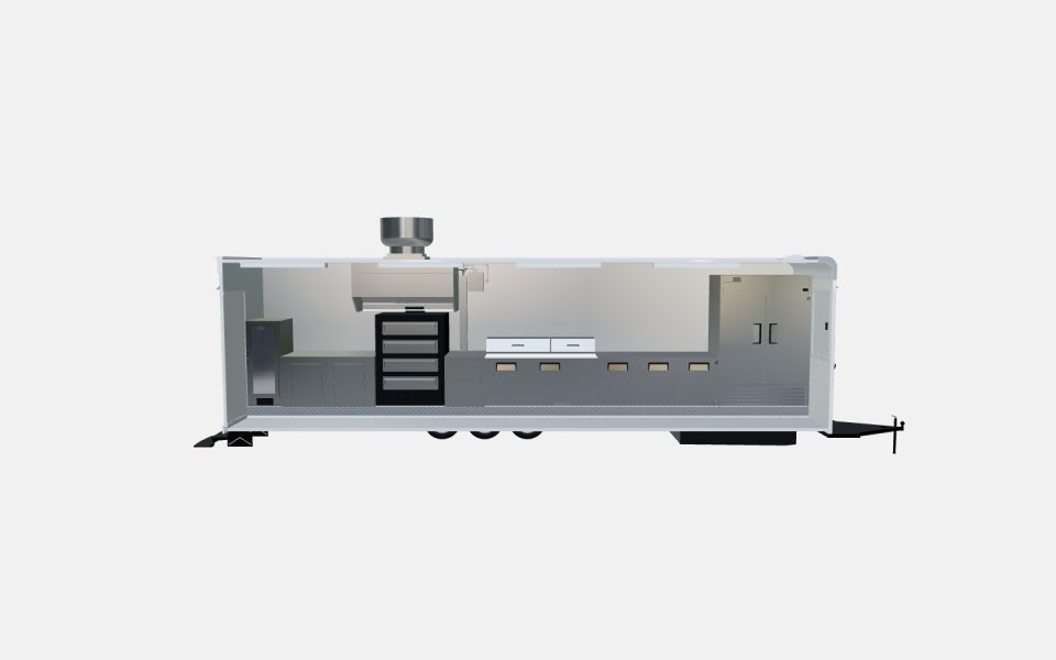 Custom 28ft Pizza Food Trailer - image-124