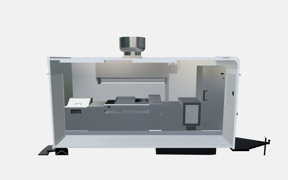 Custom 16ft BBQ Food Trailer - image-124