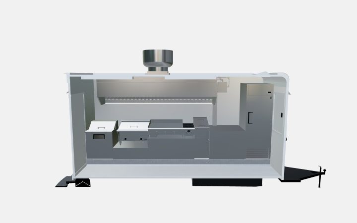 Custom 16ft Taco Food Trailer