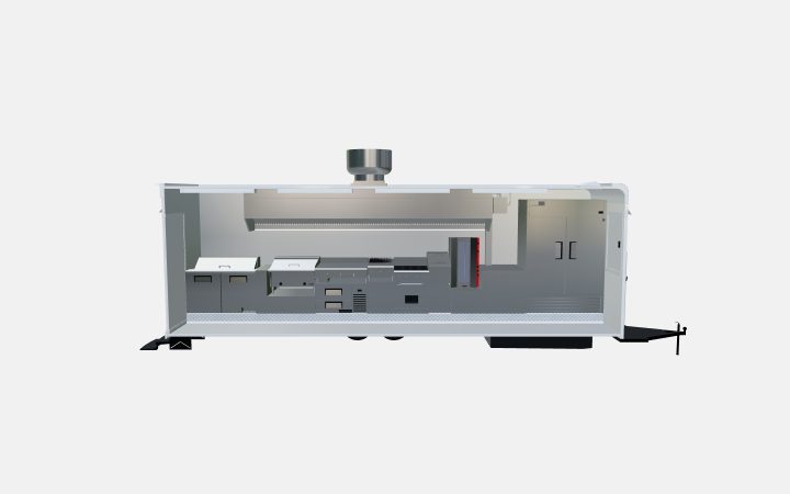 Custom 24ft Taco Food Trailer