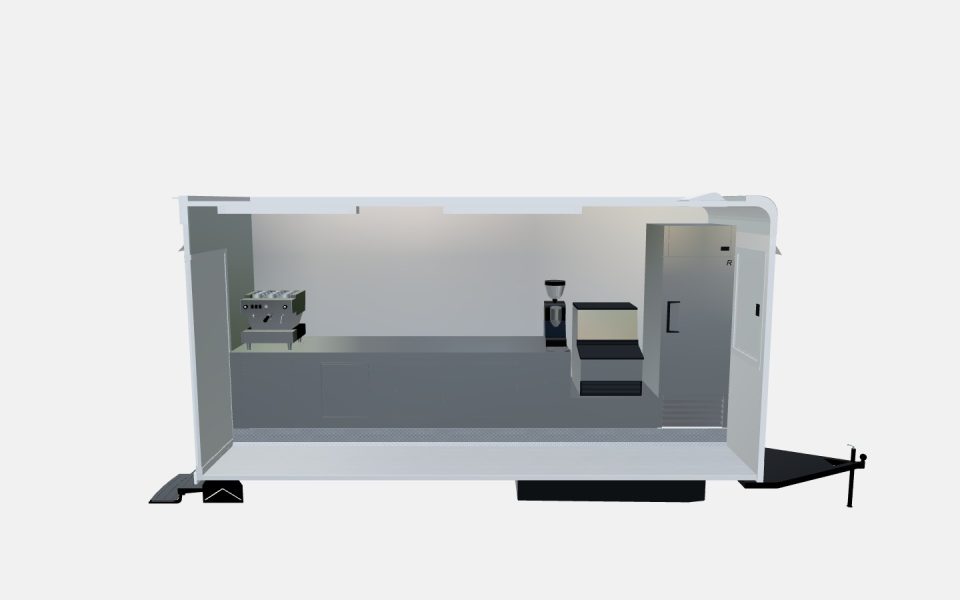 Custom 16ft Coffee Food Trailer - image-124