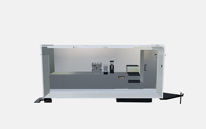 Custom 18ft Coffee Food Trailer