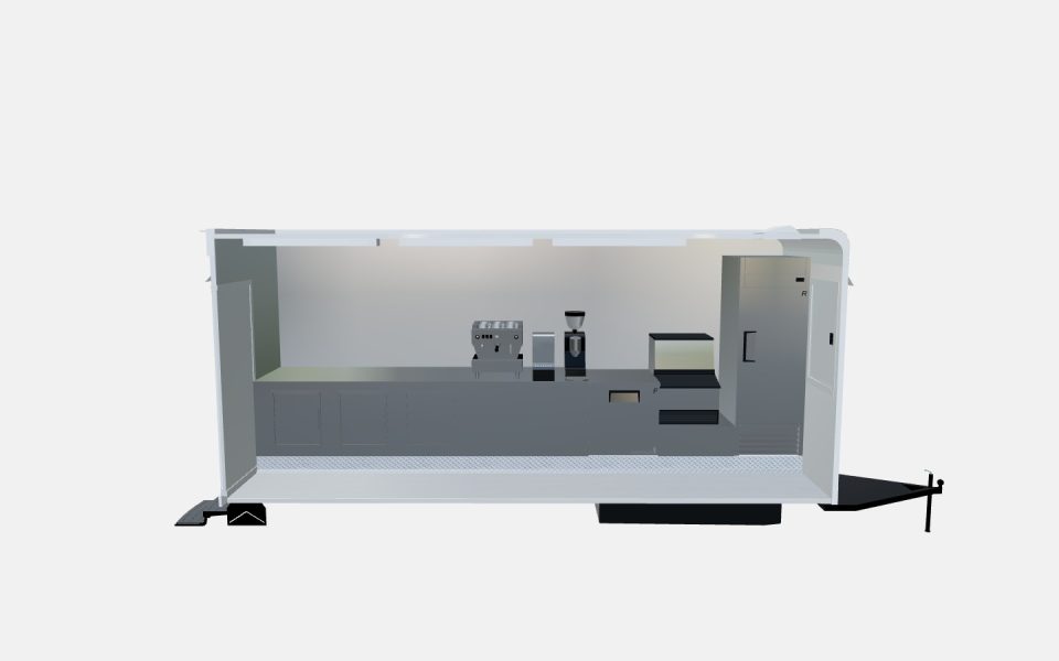 Custom 18ft Coffee Food Trailer - image-124