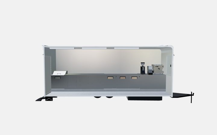 Custom 20ft Coffee Food Trailer
