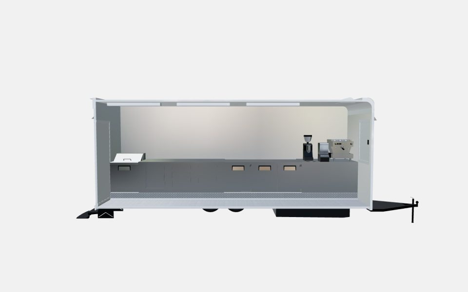 Custom 20ft Coffee Food Trailer - image-124