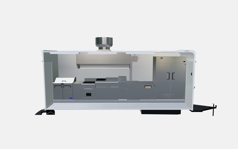 Custom 20ft BBQ Food Trailer - image-124