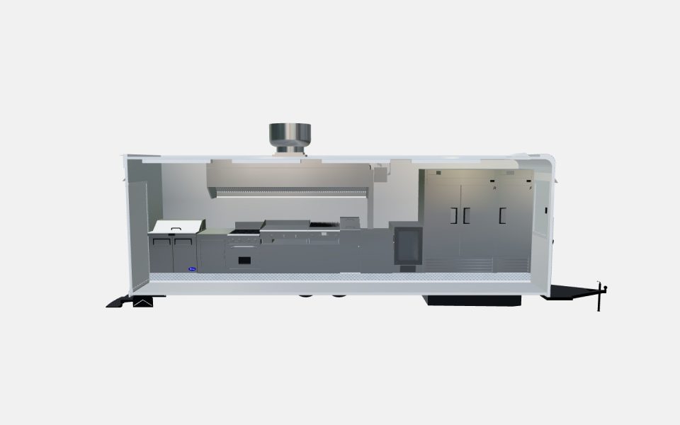 Custom 24ft BBQ Food Trailer - image-124