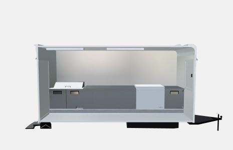 Custom 16ft Ice Cream Food Trailer