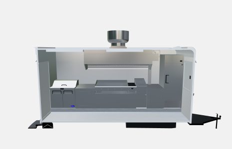 Custom 16ft Burger Food Trailer