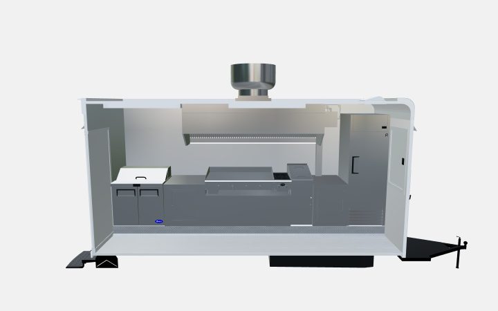 Custom 16ft Burger Food Trailer