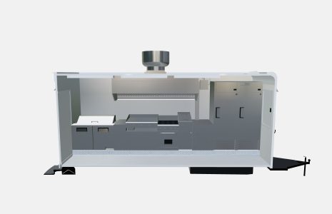 Custom 18ft Burger Food Trailer