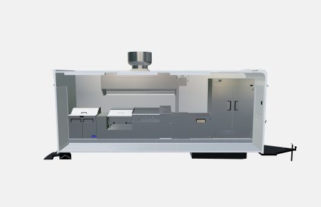 Custom 20ft Burger Food Trailer