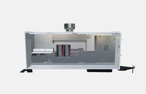 Custom 20ft Shawarma Food Trailer