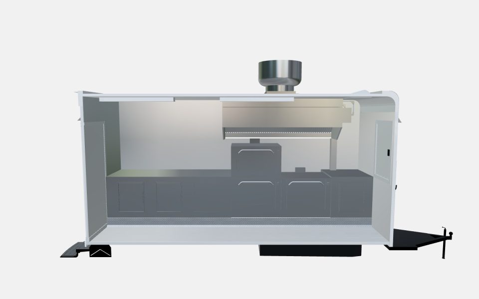 Custom 16ft Hot Dog Food Trailer - image-124