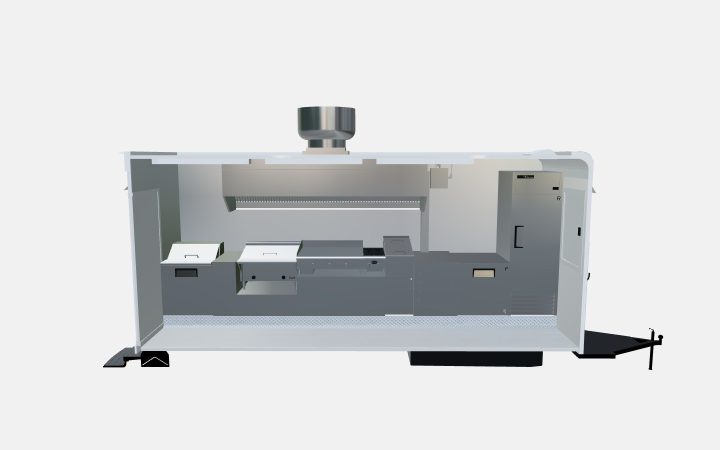 Custom 18ft Hot Dog Food Trailer