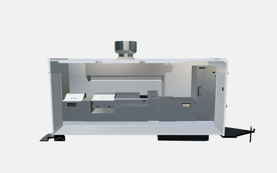 Custom 18ft Hot Dog Food Trailer - image-124