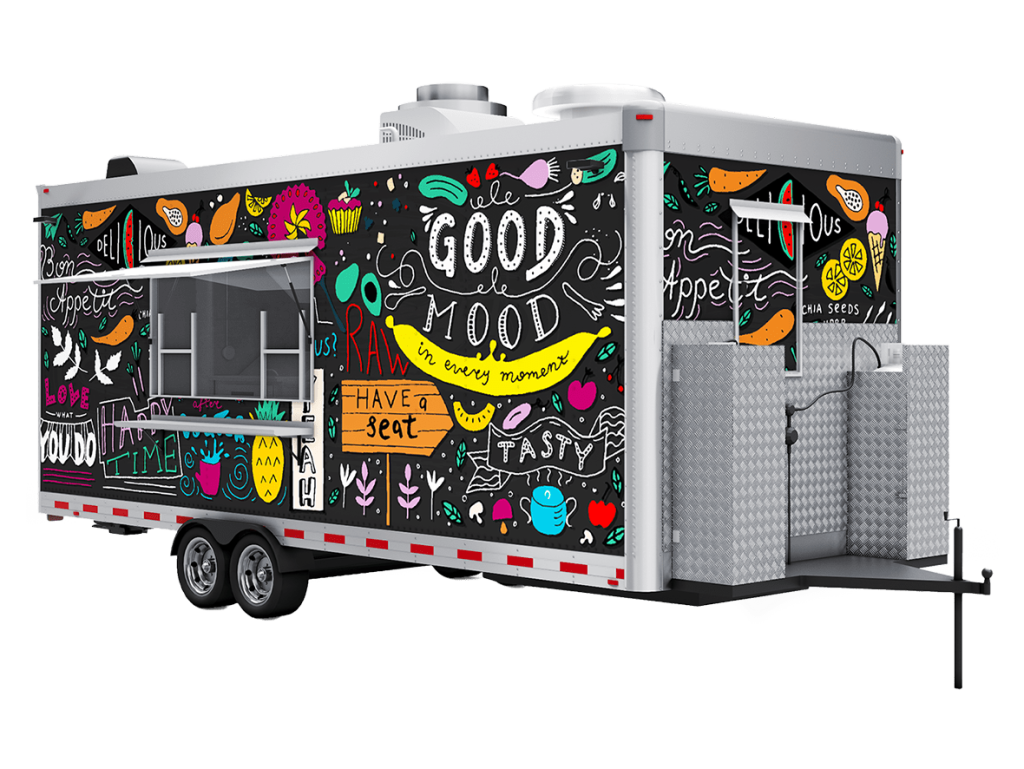 Custom Ice Cream Food Trailers for Sale — Custom Built for Your Business - image-125