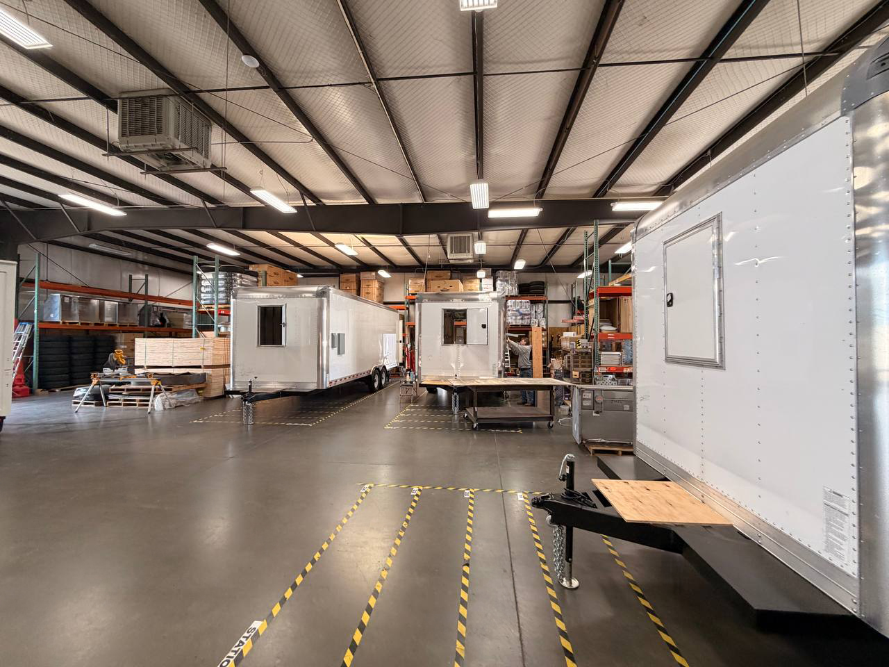 Multiple custom food trailers in production for franchise expansion
