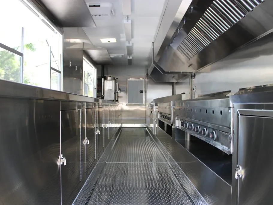 30ft Custom Food Trailer food trailer wrap, photo 10