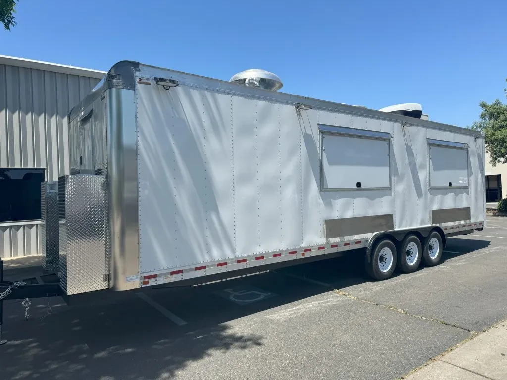 30ft Custom Food Trailer food trailer wrap, photo 12