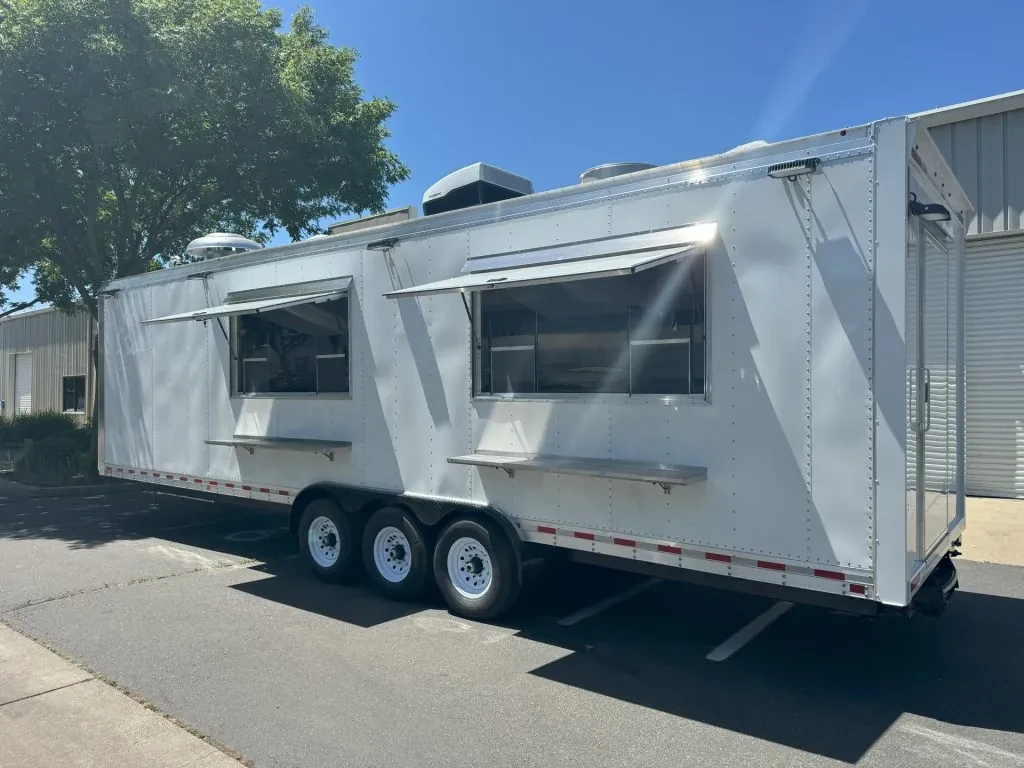 30ft Custom Food Trailer food trailer wrap, photo 14