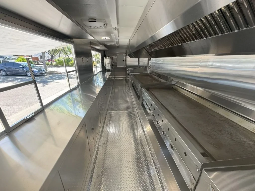 30ft Custom Food Trailer food trailer wrap, photo 3