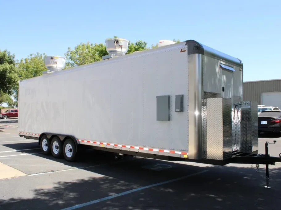 30ft Custom Food Trailer food trailer wrap, photo 6