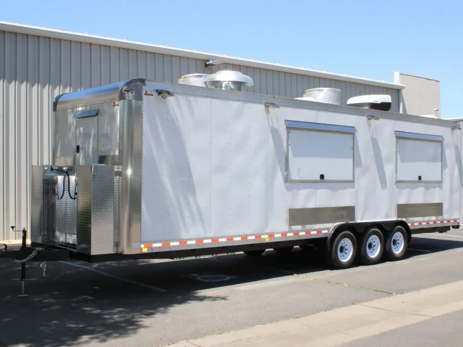 30ft Custom Food Trailer food trailer wrap, photo 7