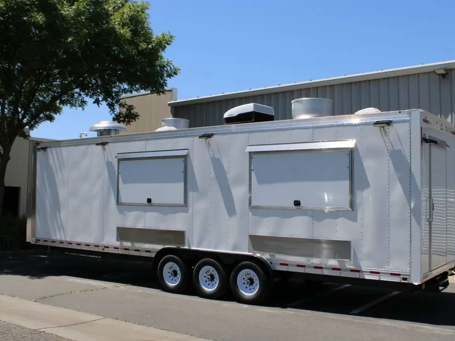 30ft Custom Food Trailer food trailer wrap, photo 8