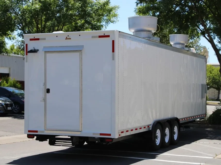 30ft Custom Food Trailer food trailer wrap, photo 9