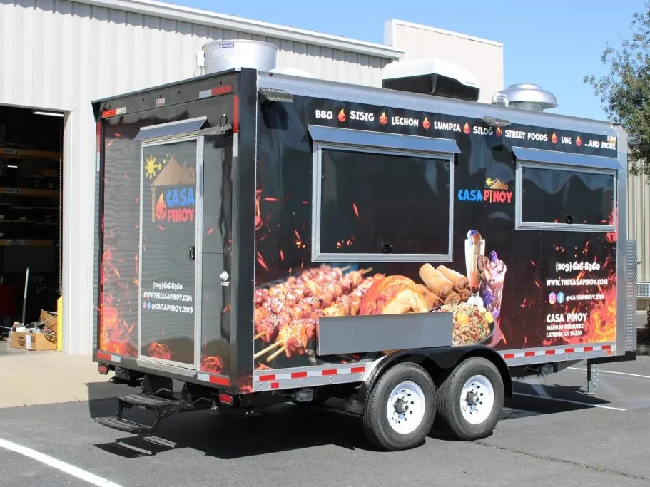 Casa Pinoy food trailer wrap, photo 3