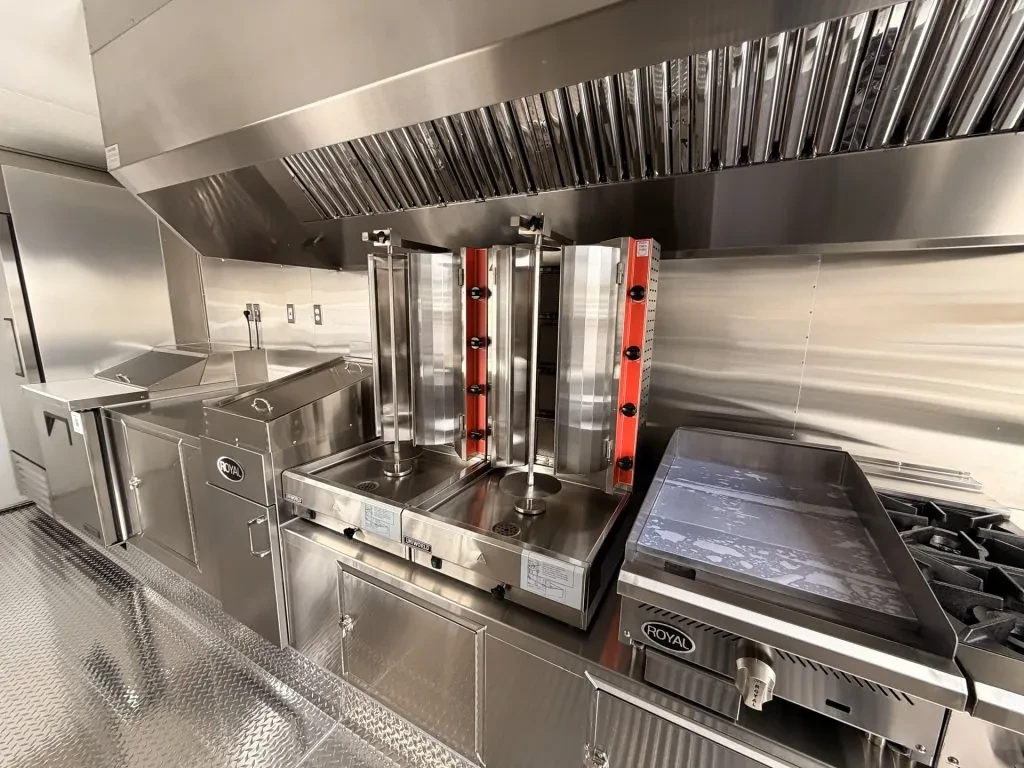 Caspian Grill LLC food trailer wrap, photo 4