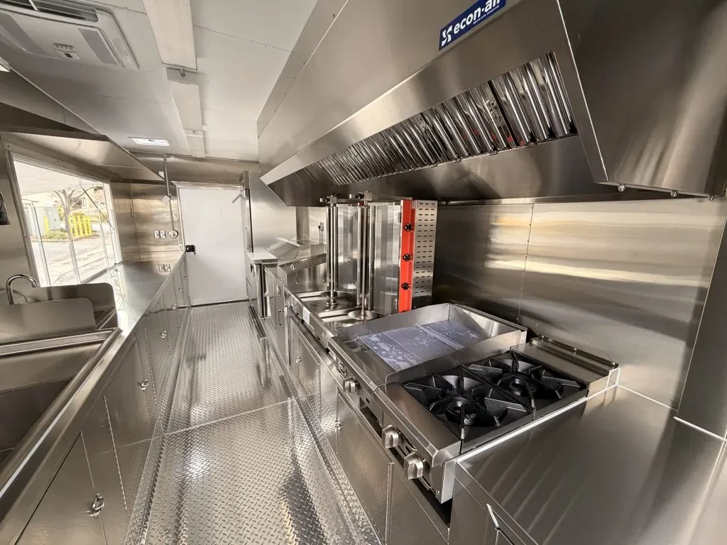 Caspian Grill LLC food trailer wrap, photo 5