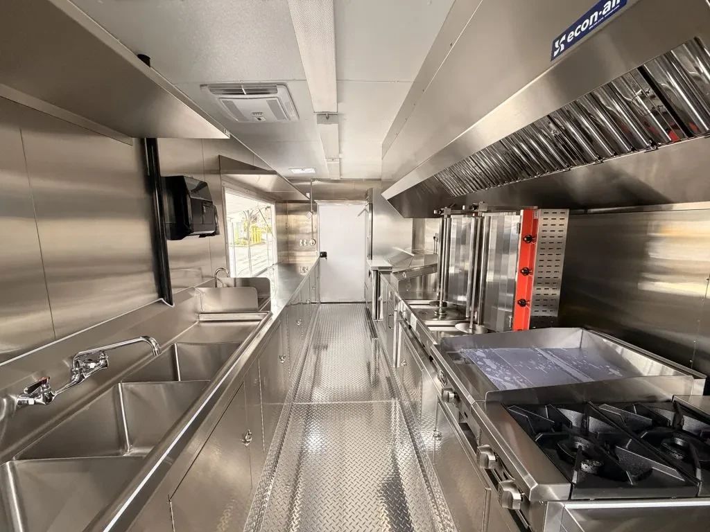 Caspian Grill LLC food trailer wrap, photo 7