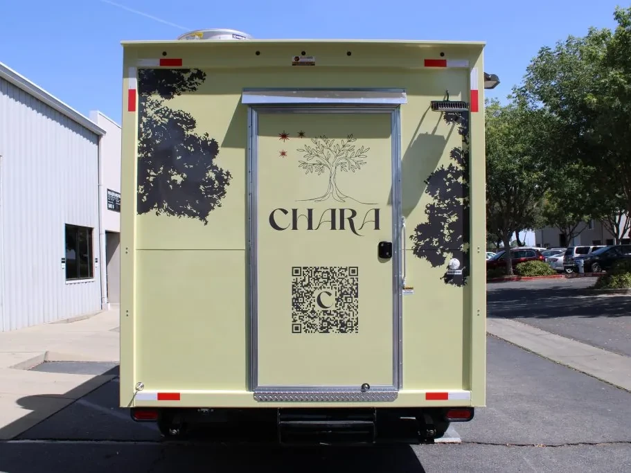 Chara Cali food trailer wrap, photo 2